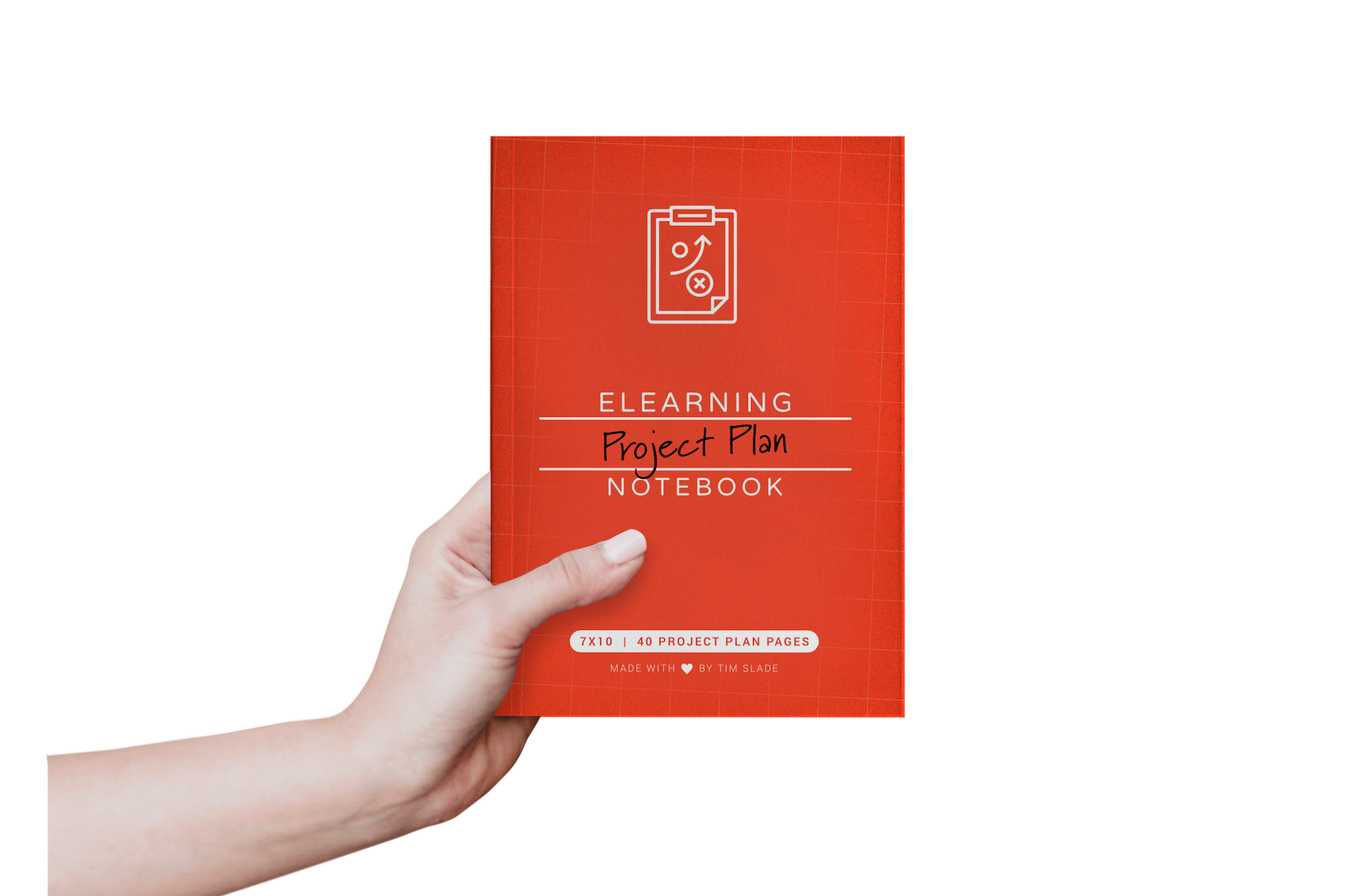 The eLearning Project Plan Notebook by Tim Slade | The eLearning Designer's Academy | Freelance eLearning Designer | eLearning Books